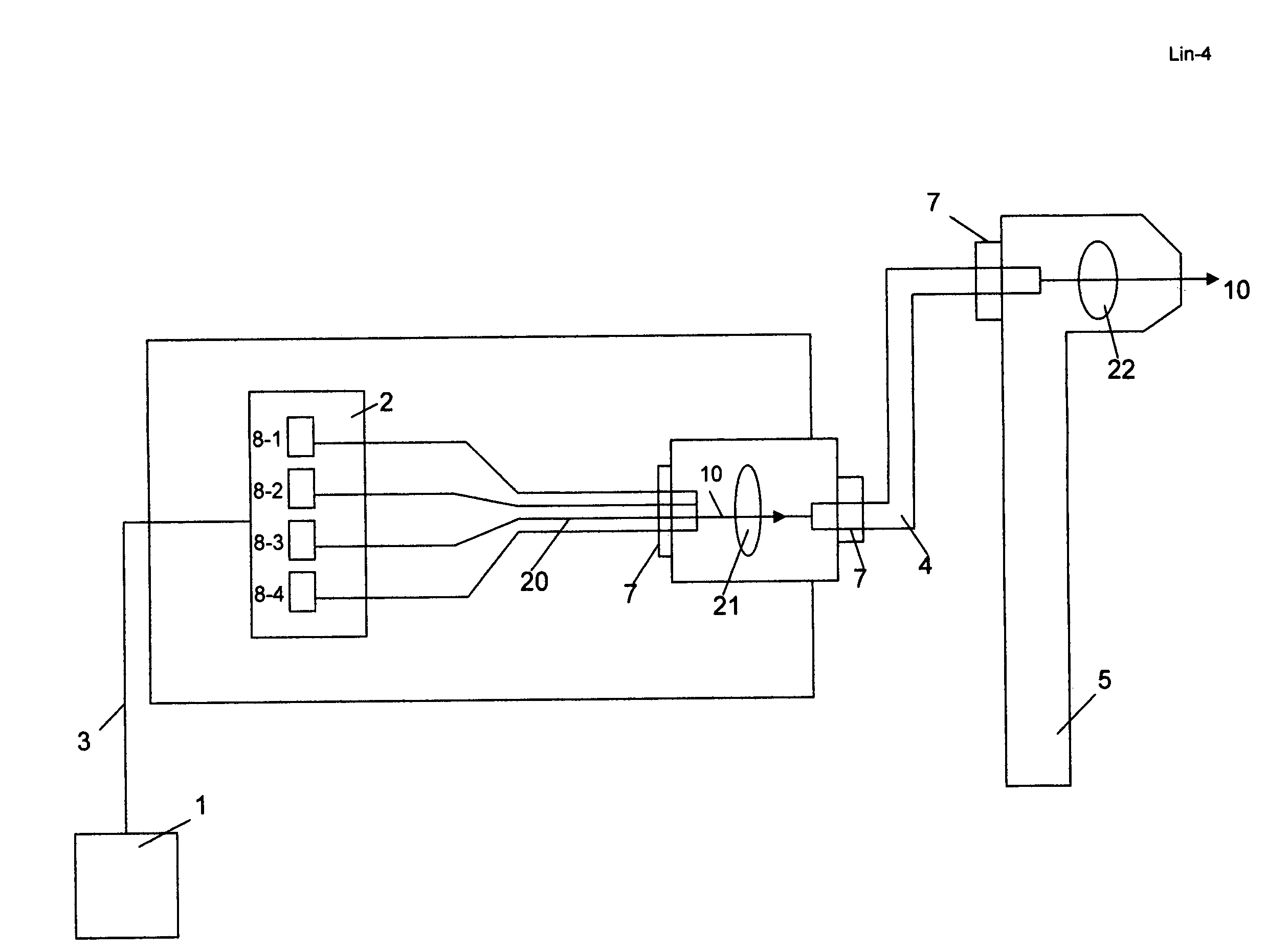 Compact laser device and method for hair removal