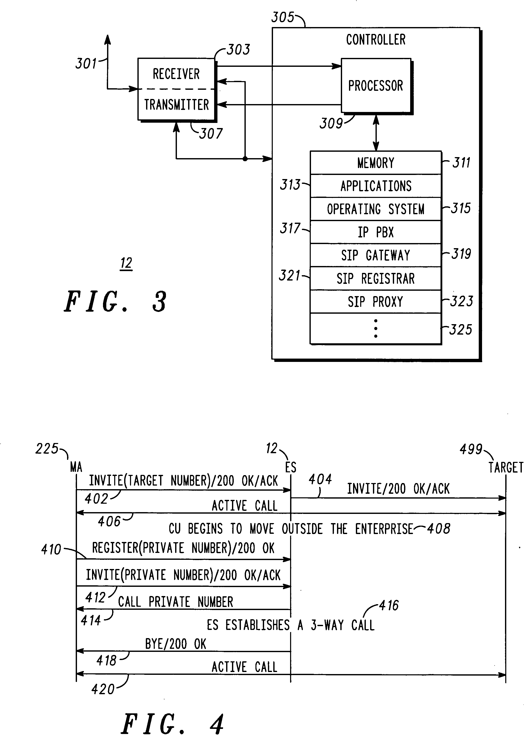 Method and apparatus for providing a communication unit with a handoff between networks