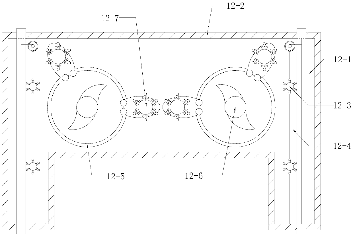 High-efficient textile printing and dyeing device