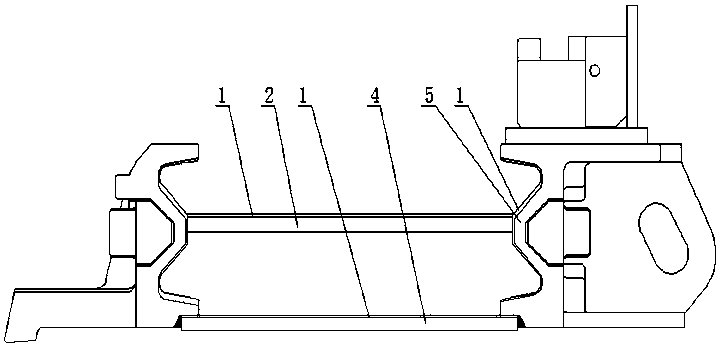 Wear-resistant layer fusion composite technology of scraper conveyor and scraper conveyor with wear-resistant layer