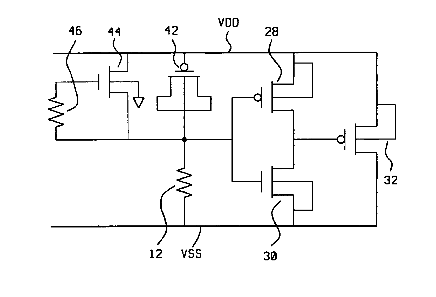 Power-rail ESD clamp circuits with well-triggered PMOS