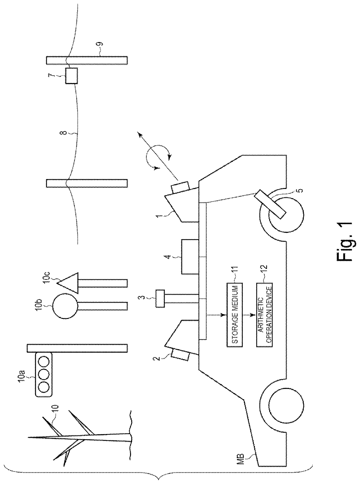 Columnar-object-state detection device, columnar-object-state detection method, and columnar-object-state detection processing program