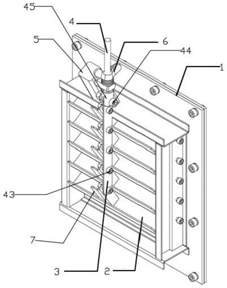 Vehicle cabin verification platform capable of carrying out front door test and rear door test