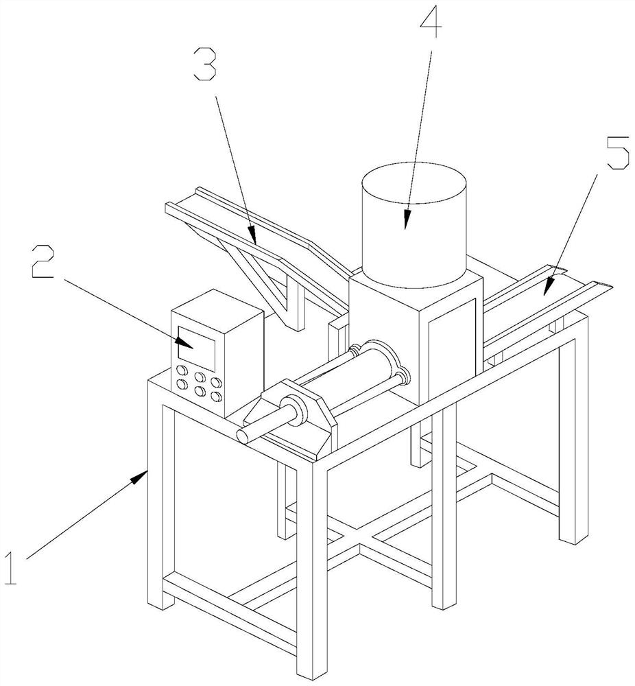 A corner cutting machine for diode processing