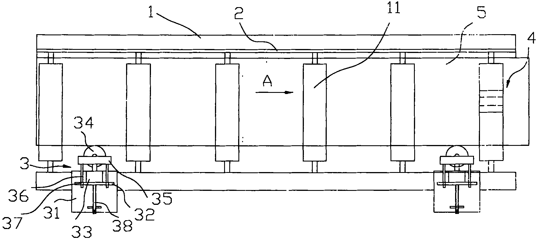 External wall panel feeding system