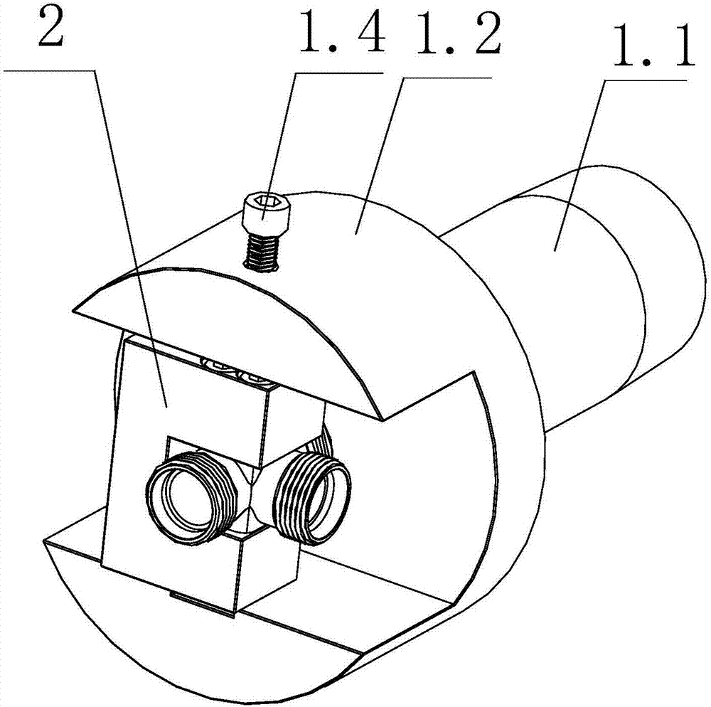 Clamp for machining small batch of tee workpieces