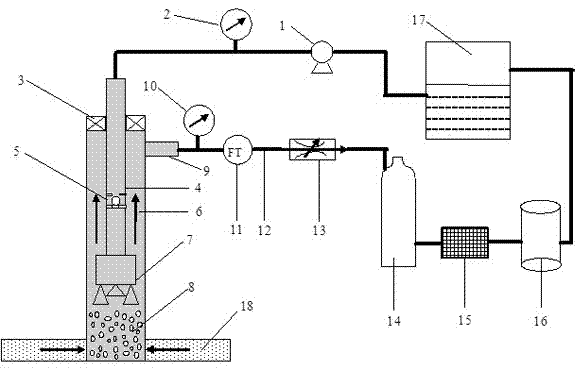 Well killing treatment method for well kick in process of pulling out of hole