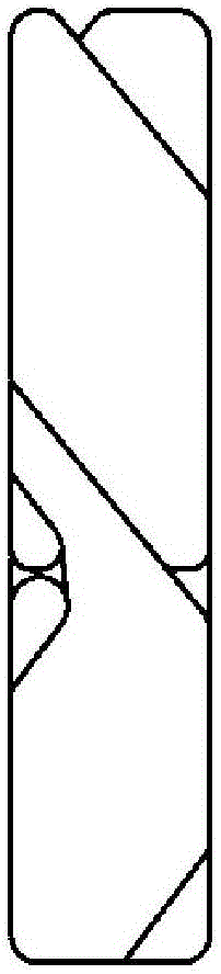 Plate-type condenser with liquid separation function