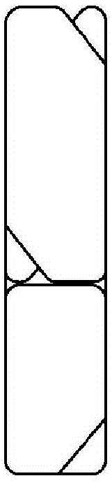 Plate-type condenser with liquid separation function