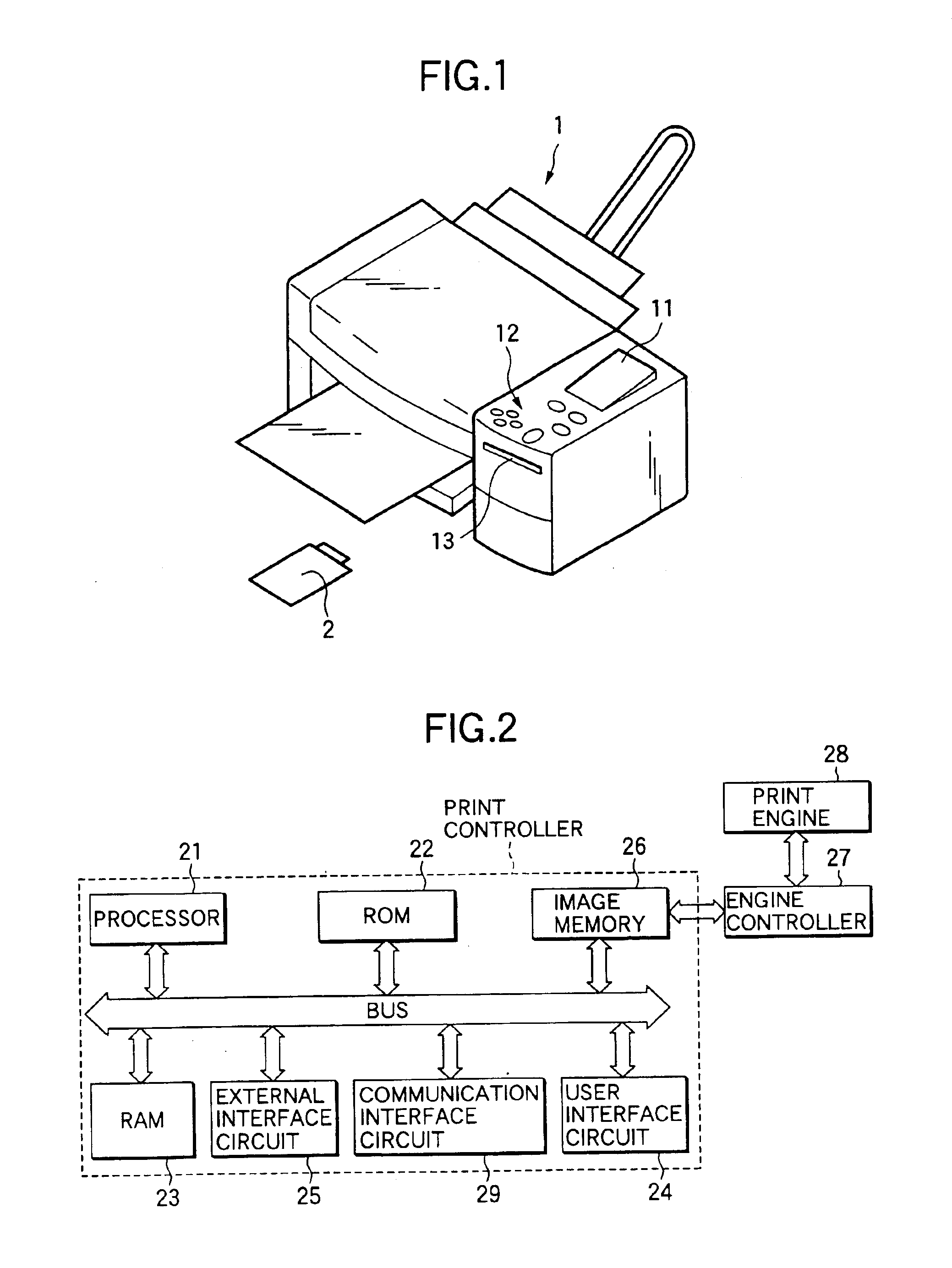 Printer and print-condition setting method for the same