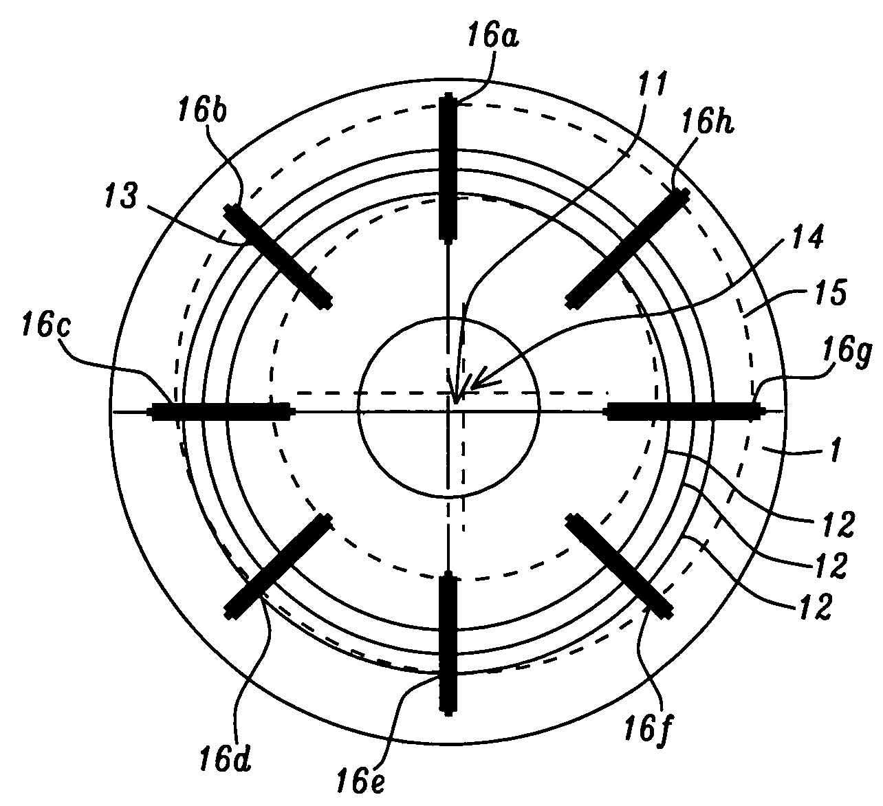 Magnetic head tester using magnetic disk with pre-written servo