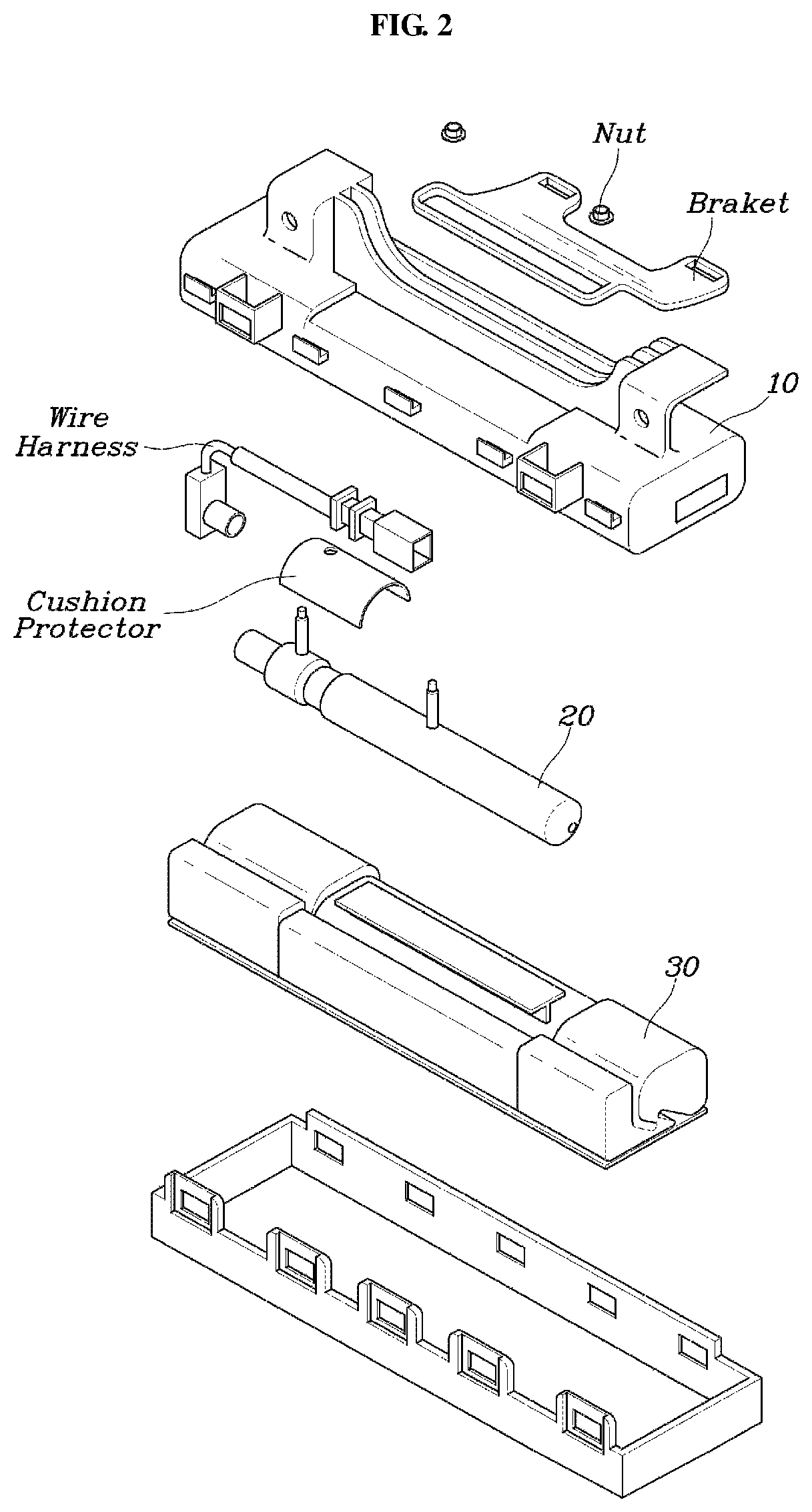 Occupant ankle protection apparatus for vehicle