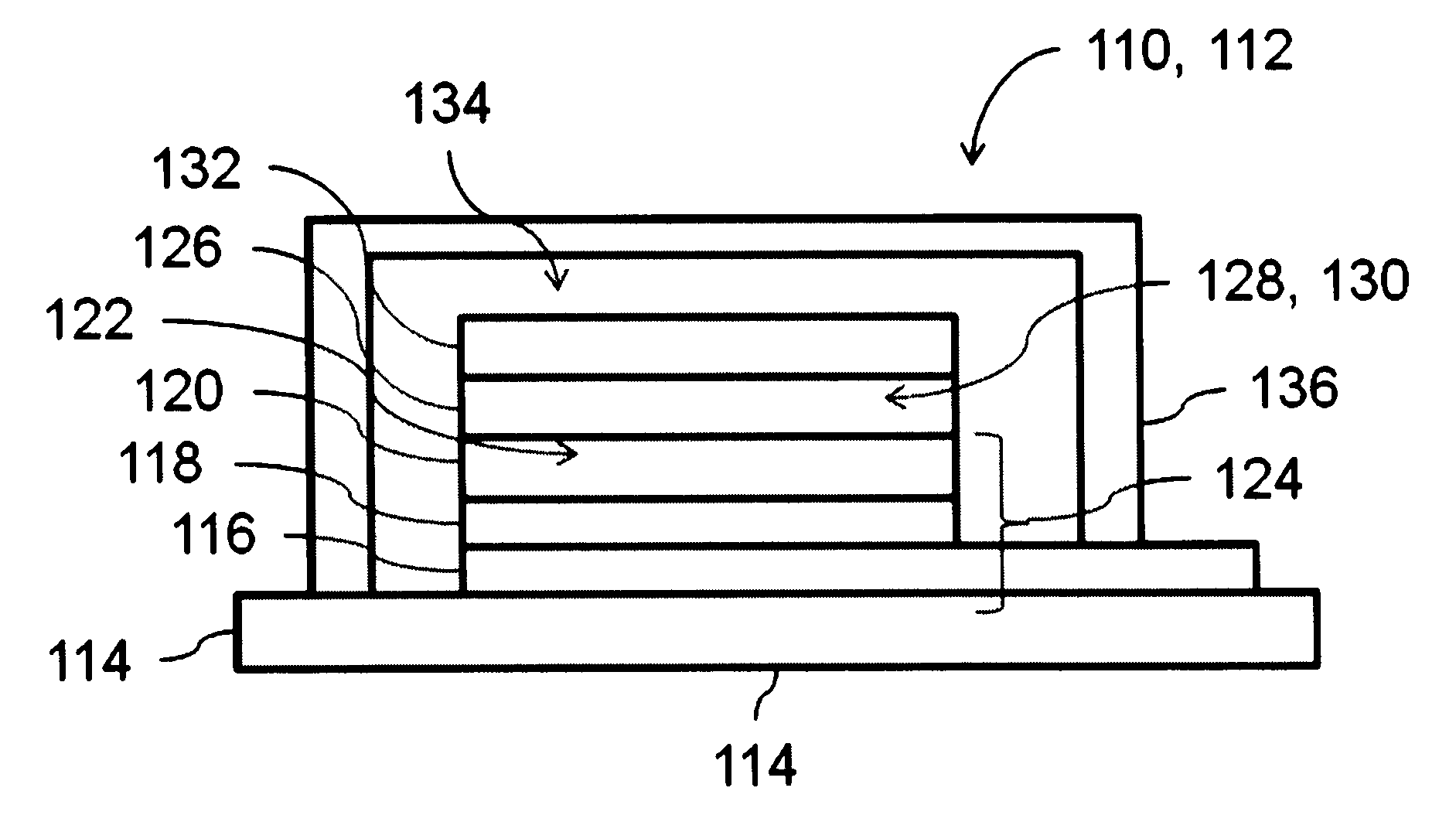 Dye solar cell with improved stability