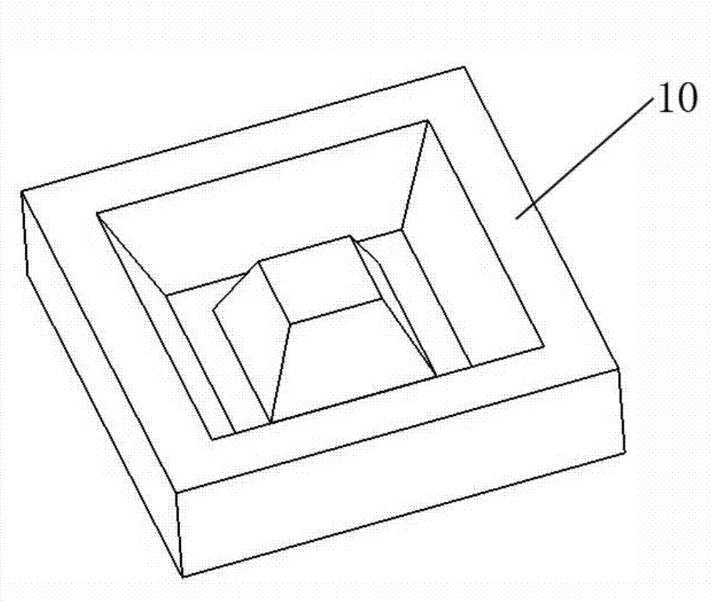 Processing method of three-dimensional microstructure prepared by minute electric sparks based on sheet electrodes