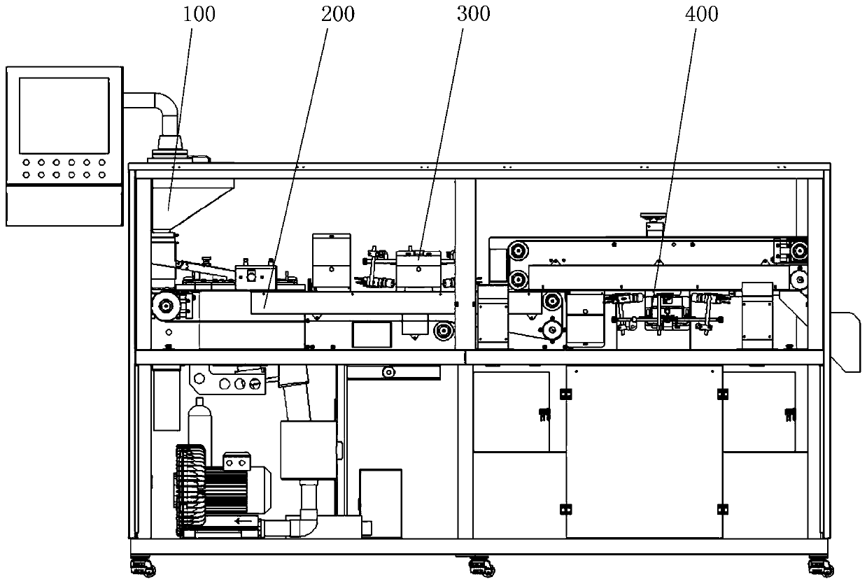 Full-automatic tablet detection equipment