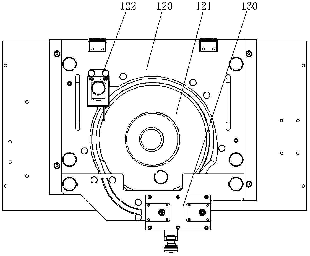 Full-automatic tablet detection equipment