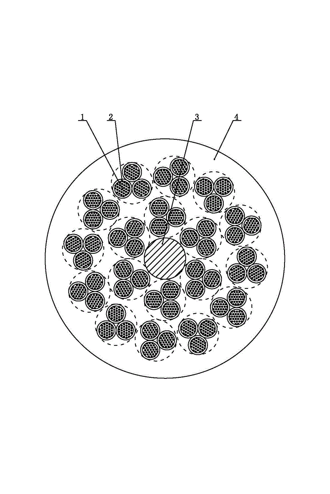 Highly flexible cable for drag chain and manufacturing method thereof