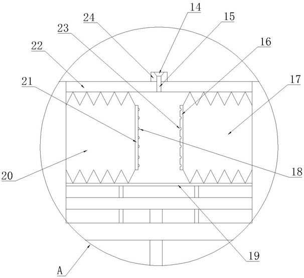 Copper foil tension testing device