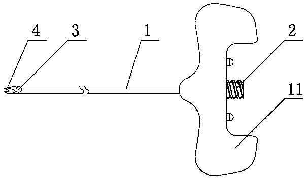 Type-II bone cement injection device