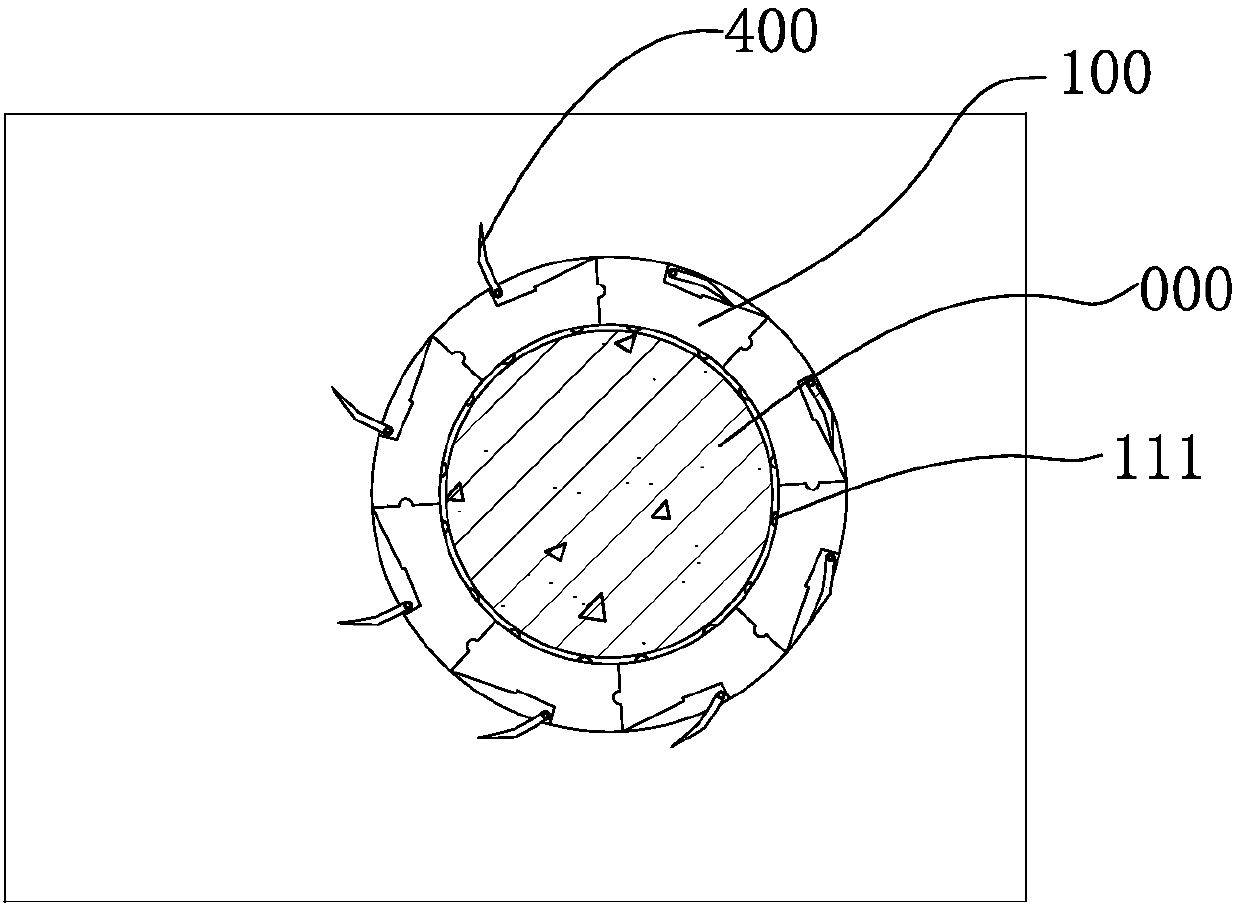 Dynamic anti-collision device of bridge pier