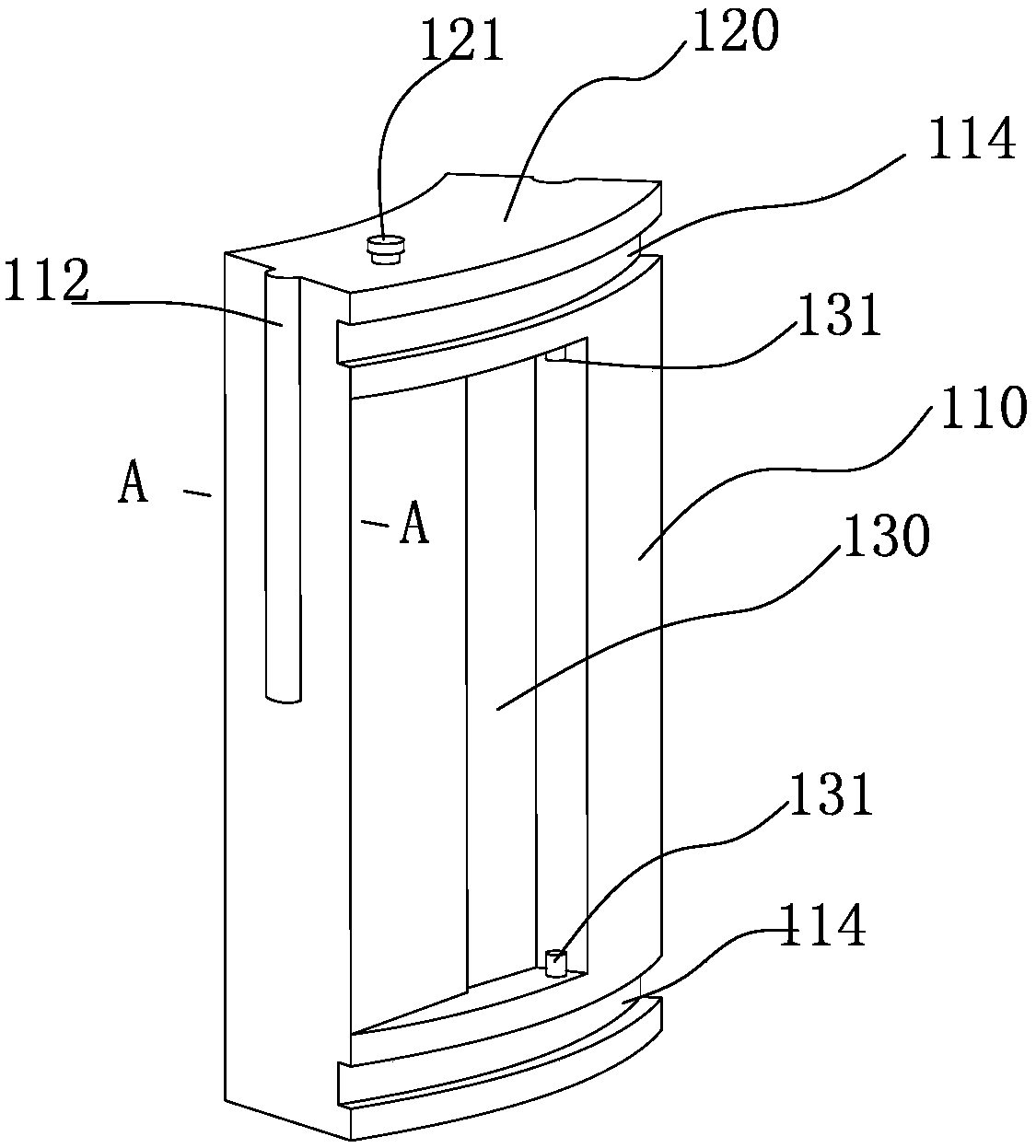 Dynamic anti-collision device of bridge pier