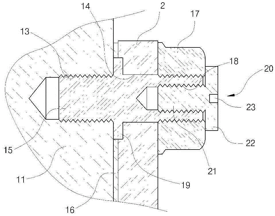 Fixing device of belt wheel