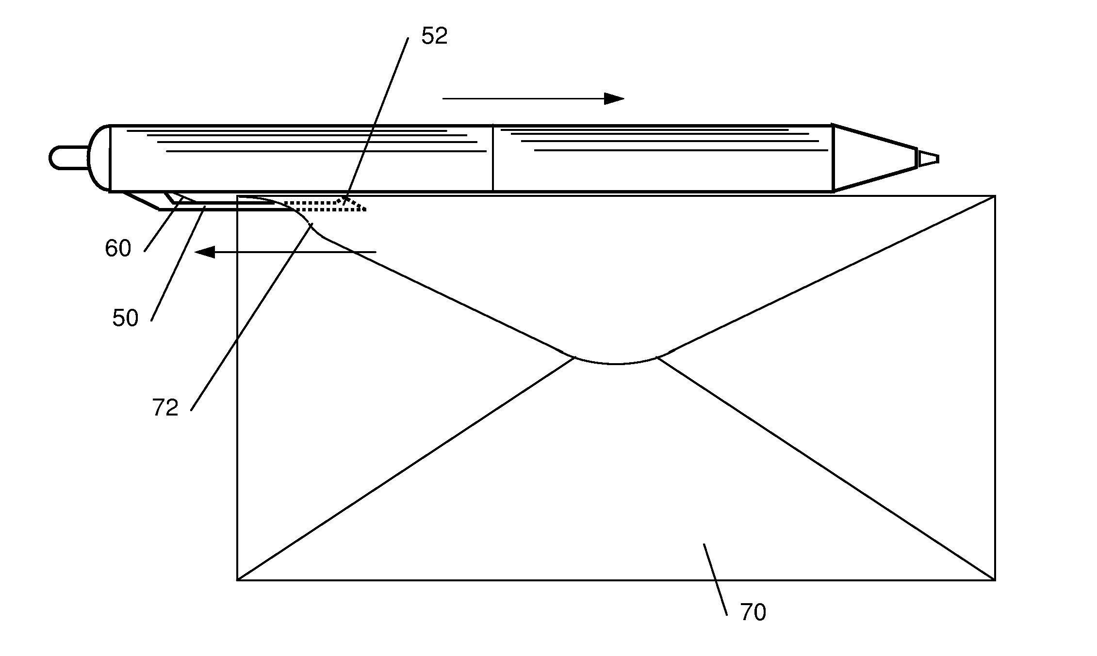 Letter opening stylus and writing instrument with pocket clip