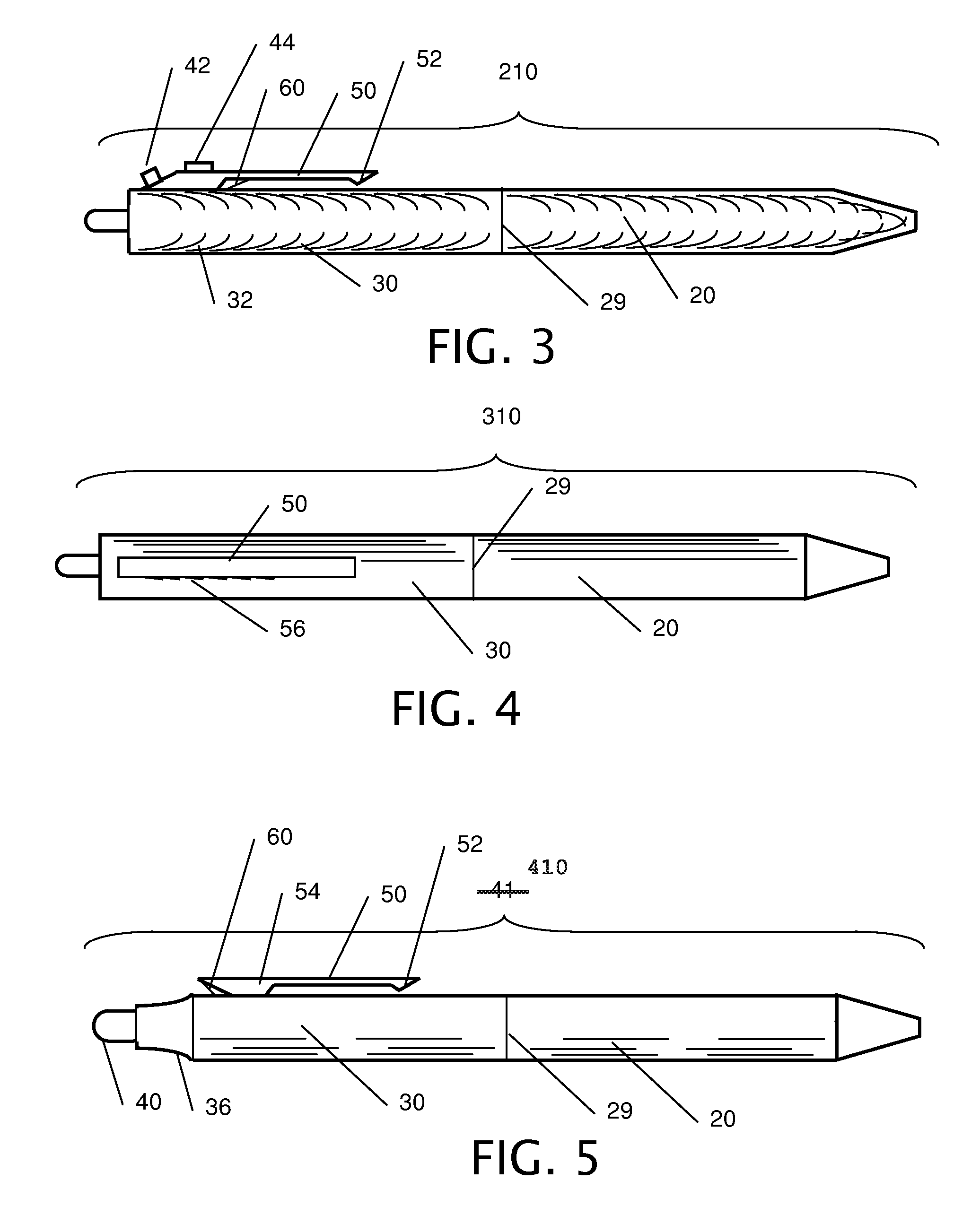 Letter opening stylus and writing instrument with pocket clip