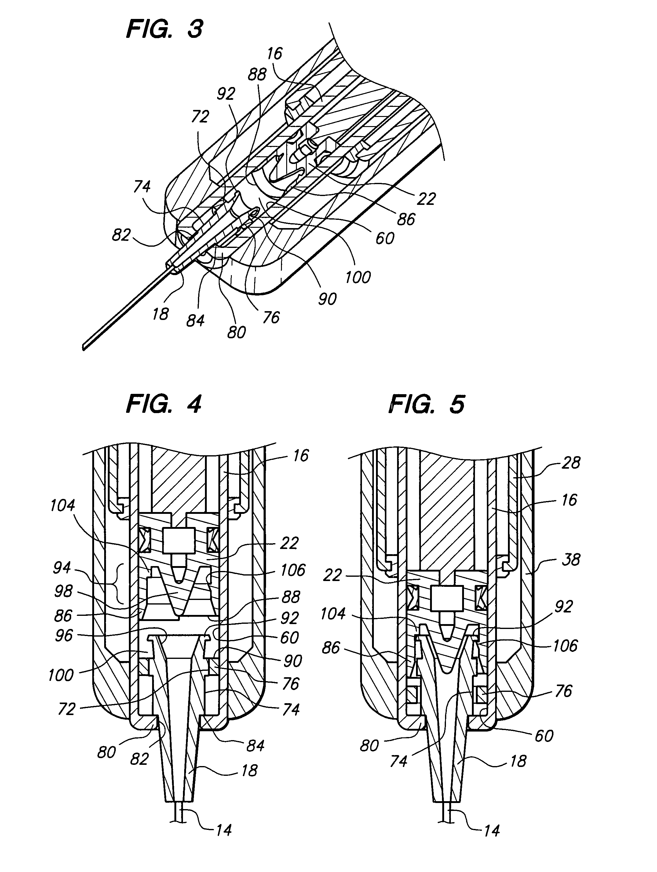 Vacuum actuated small volume syringe