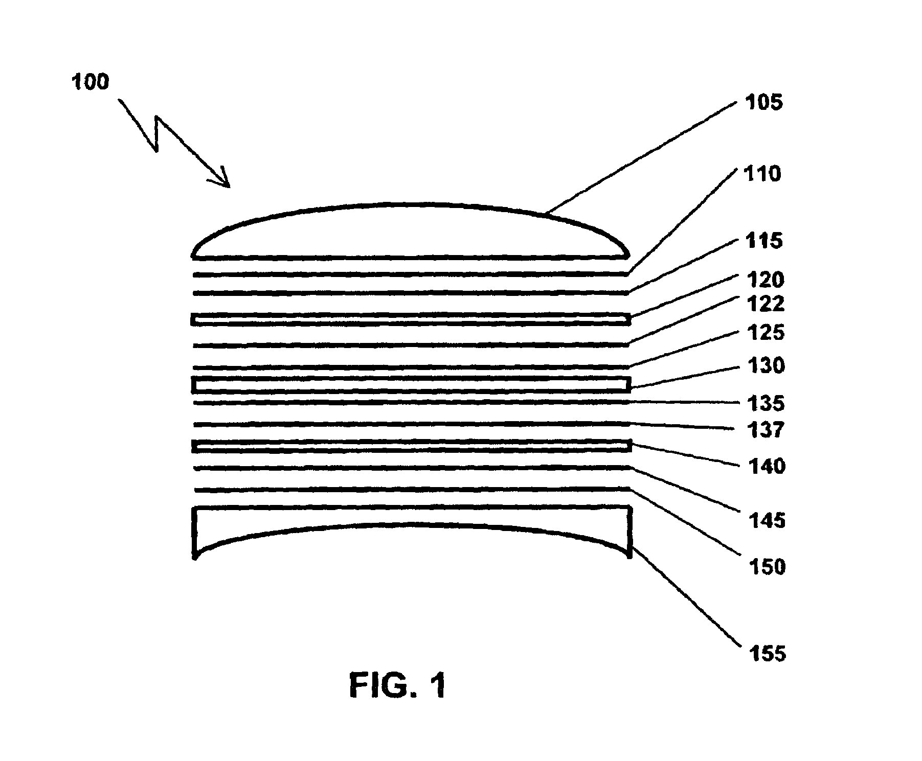 Hybrid electro-active lens