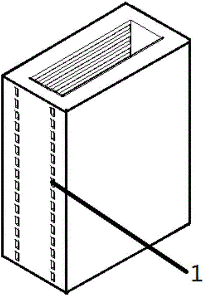 Battery thermal runaway protecting part and preparation method as well as die thereof