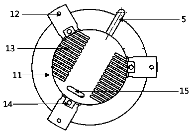 Automobile air conditioner blower driven by brushless direct current motor