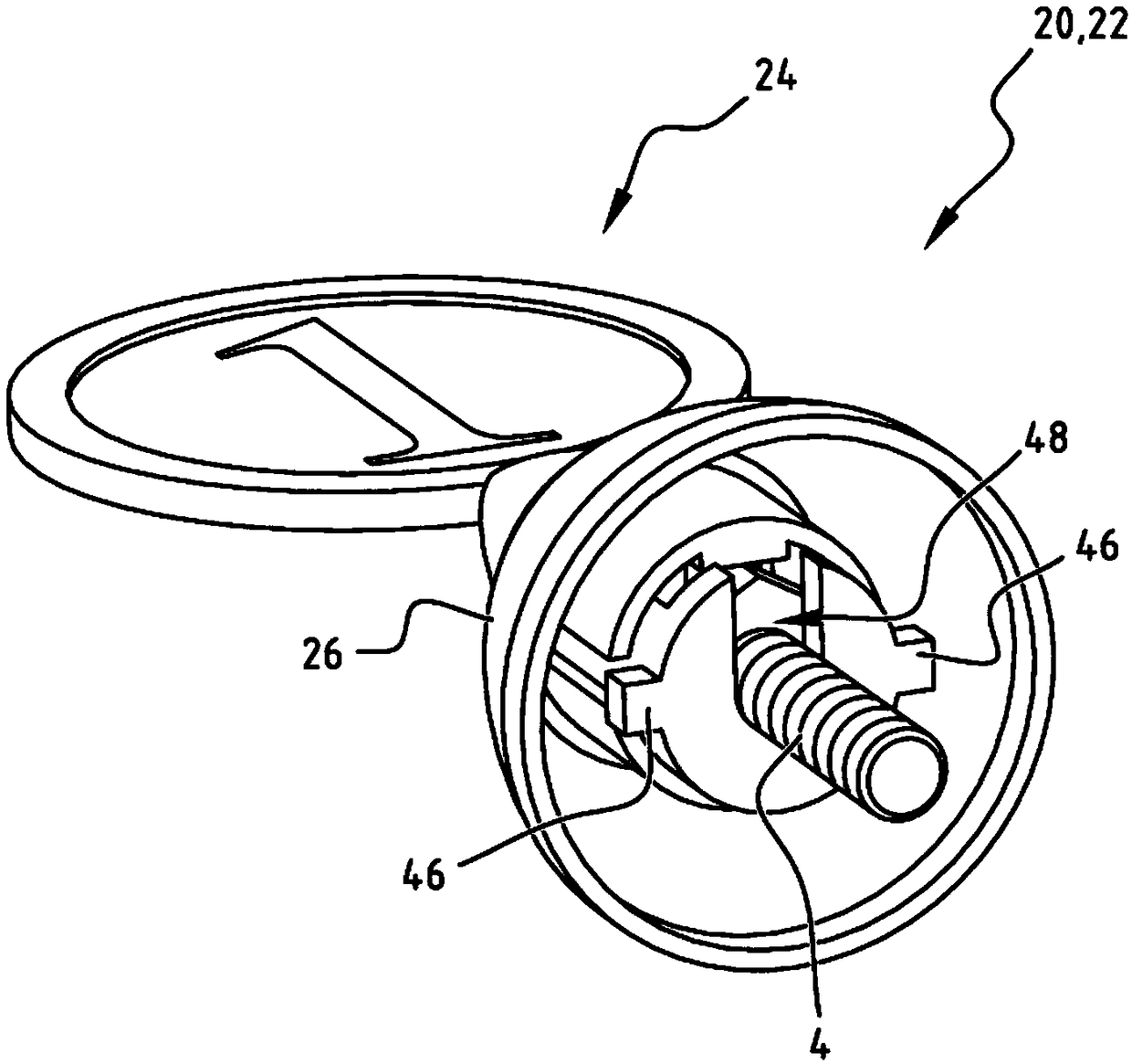 Trophy and adapter part therefor