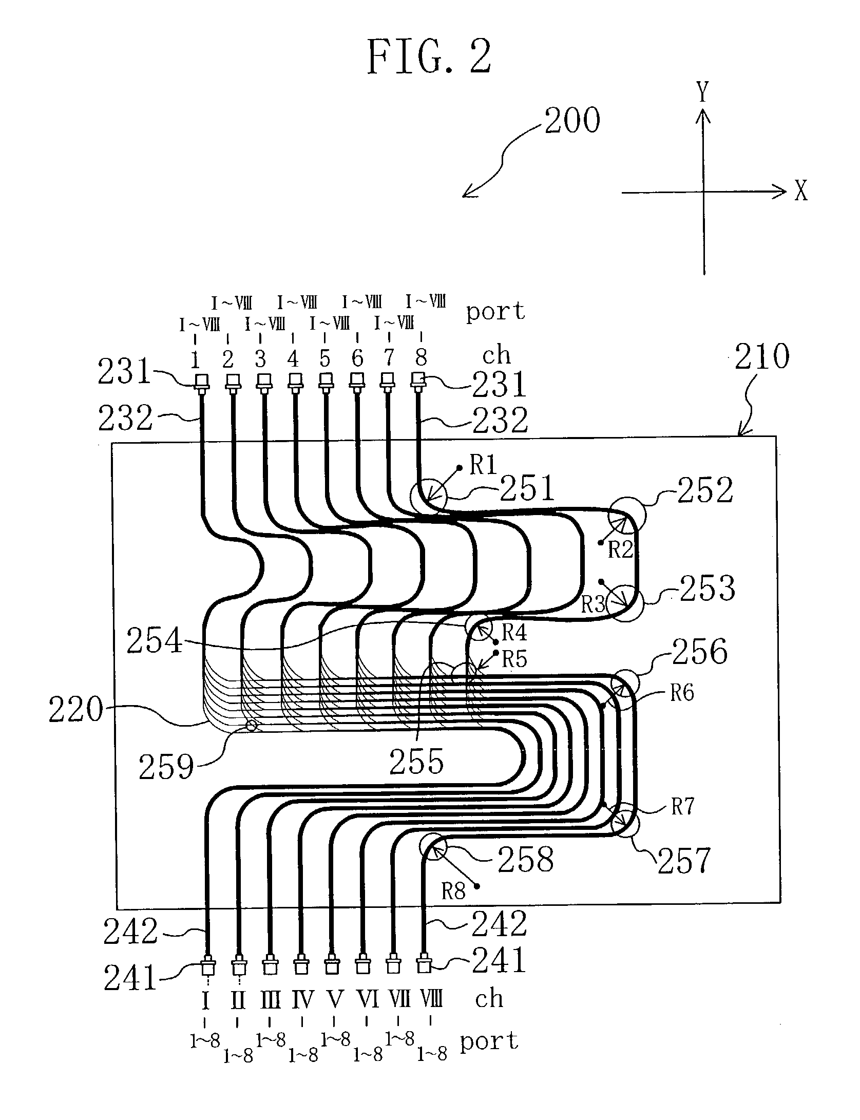 Optical fiber and optical fiber wiring board using the optical fiber