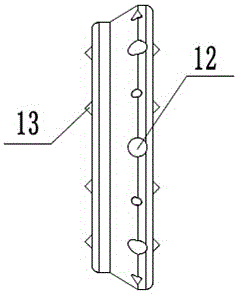 A precision casting method for the rear cover of a spiral supercharged diffuser