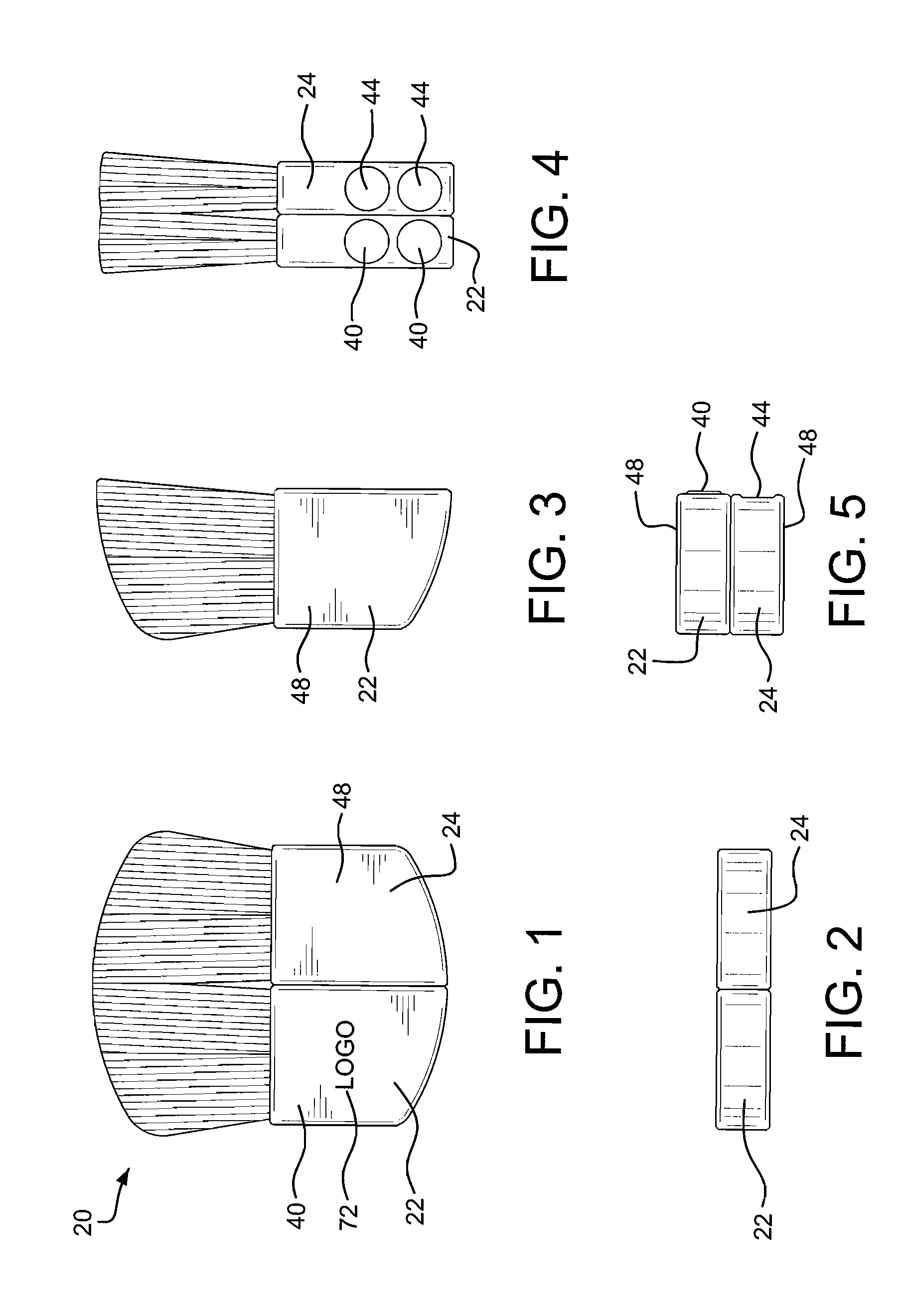 Cosmetic brushes