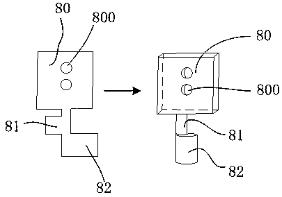 Three-layer crimping device