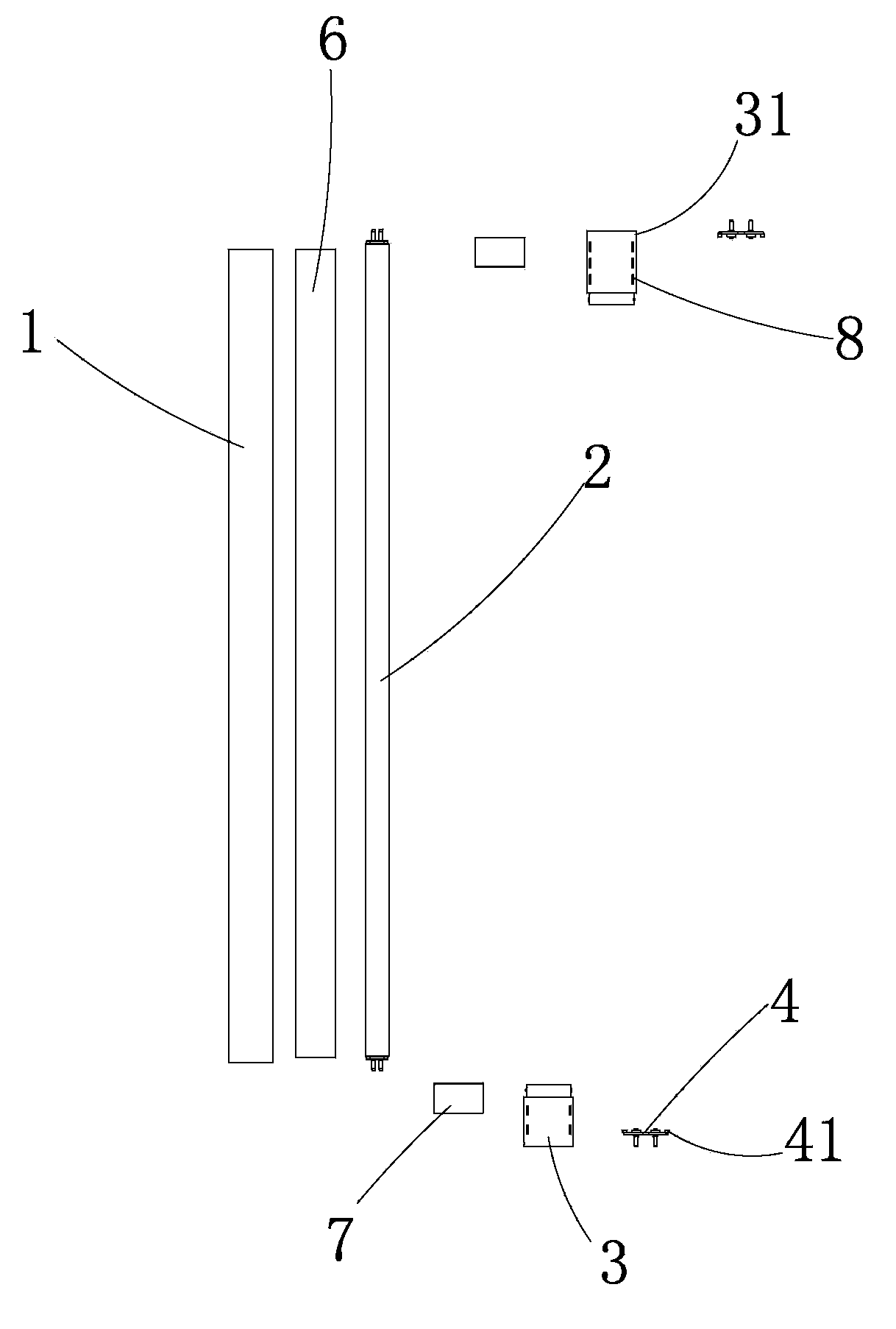 Tube-in-tube energy-saving lamp