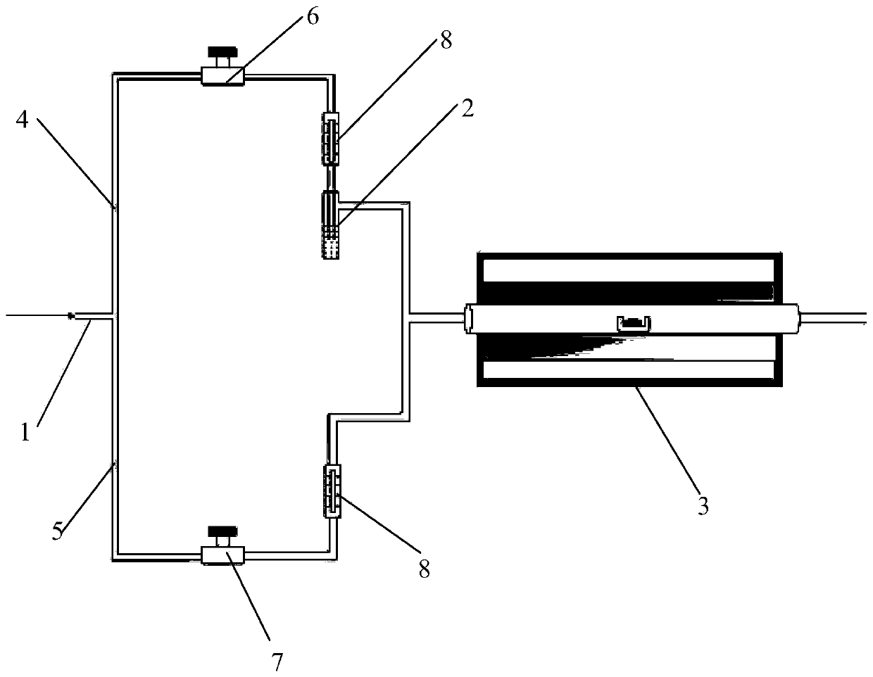 BaZrS3 thin film and preparation method and application thereof