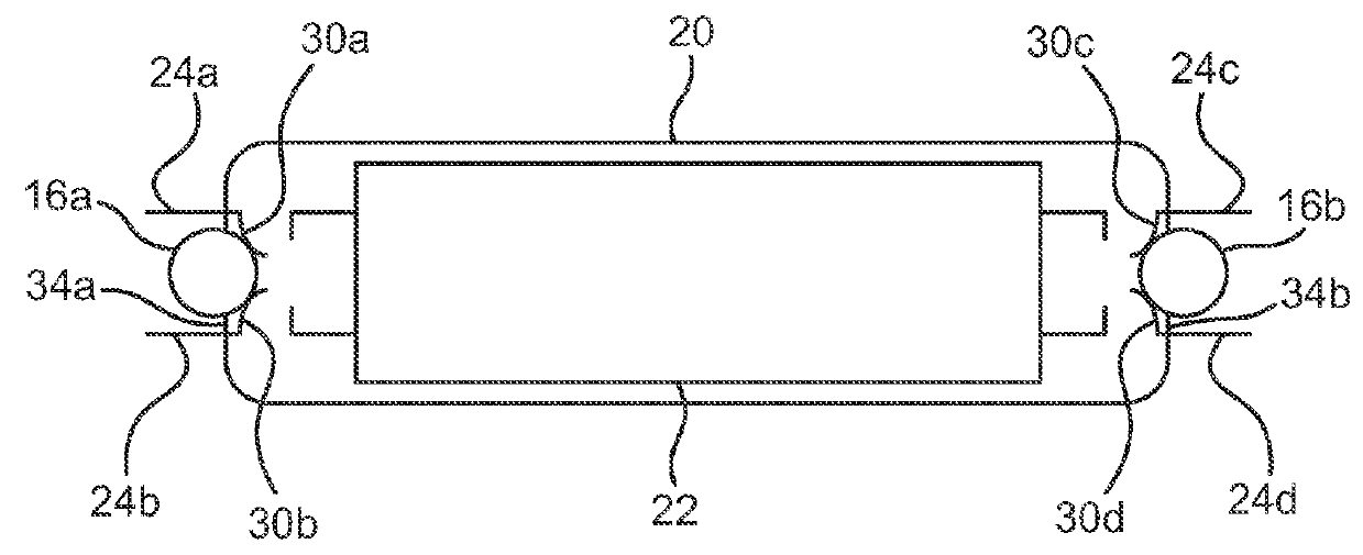 Housing for an electrically powered device