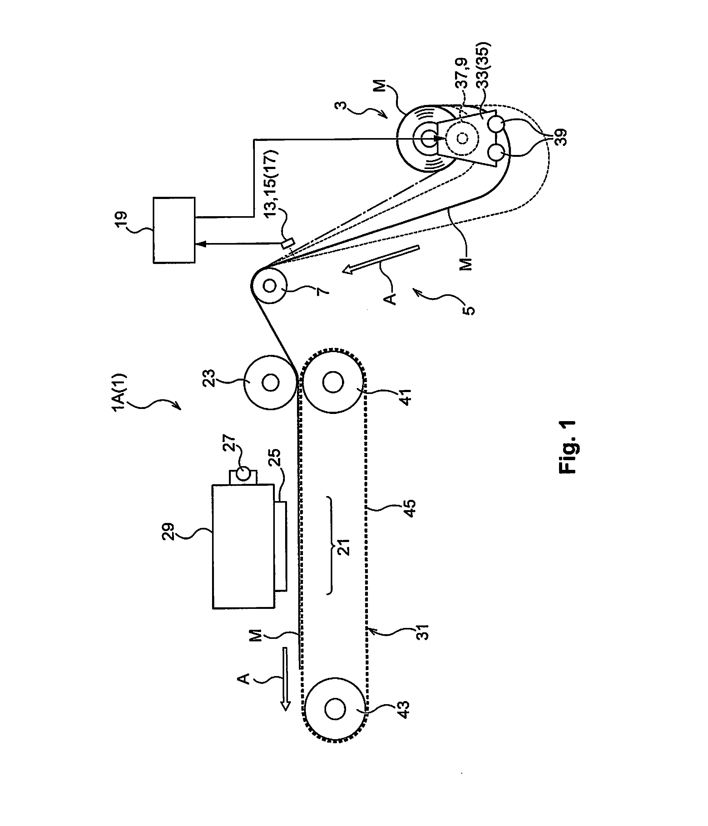 Liquid discharge device and media reel-out method