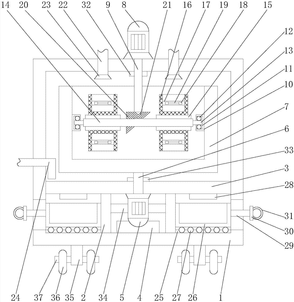 Medical apparatus disinfecting device