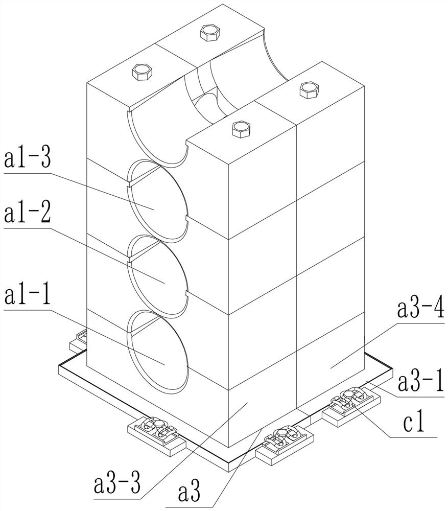 Vertical bridge cable compensation device