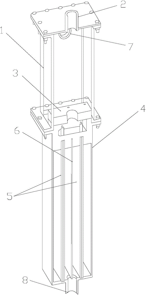 Plate electrode static coalescer