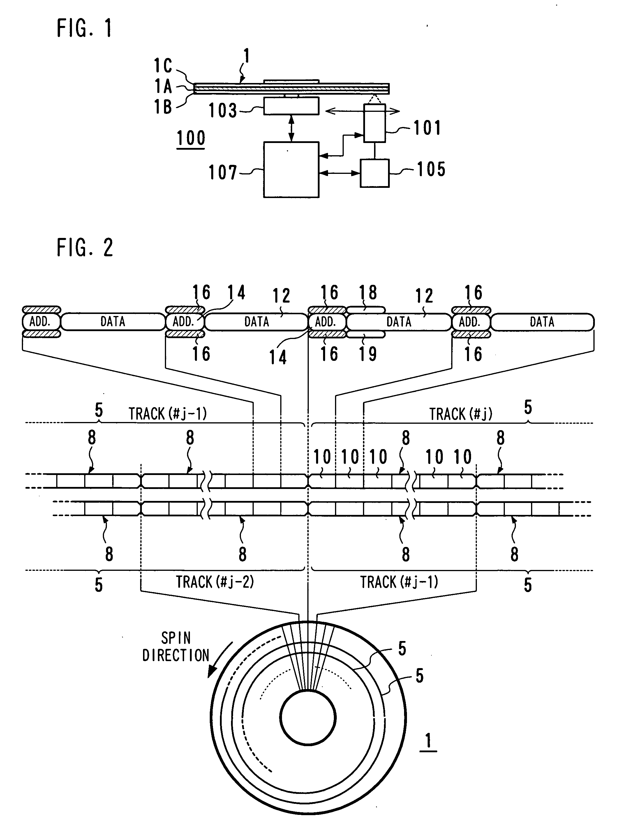 Data storage medium and storage device