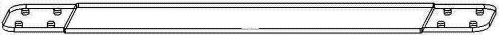 High velocity oxy-fuel sheet type part deformation compensation method