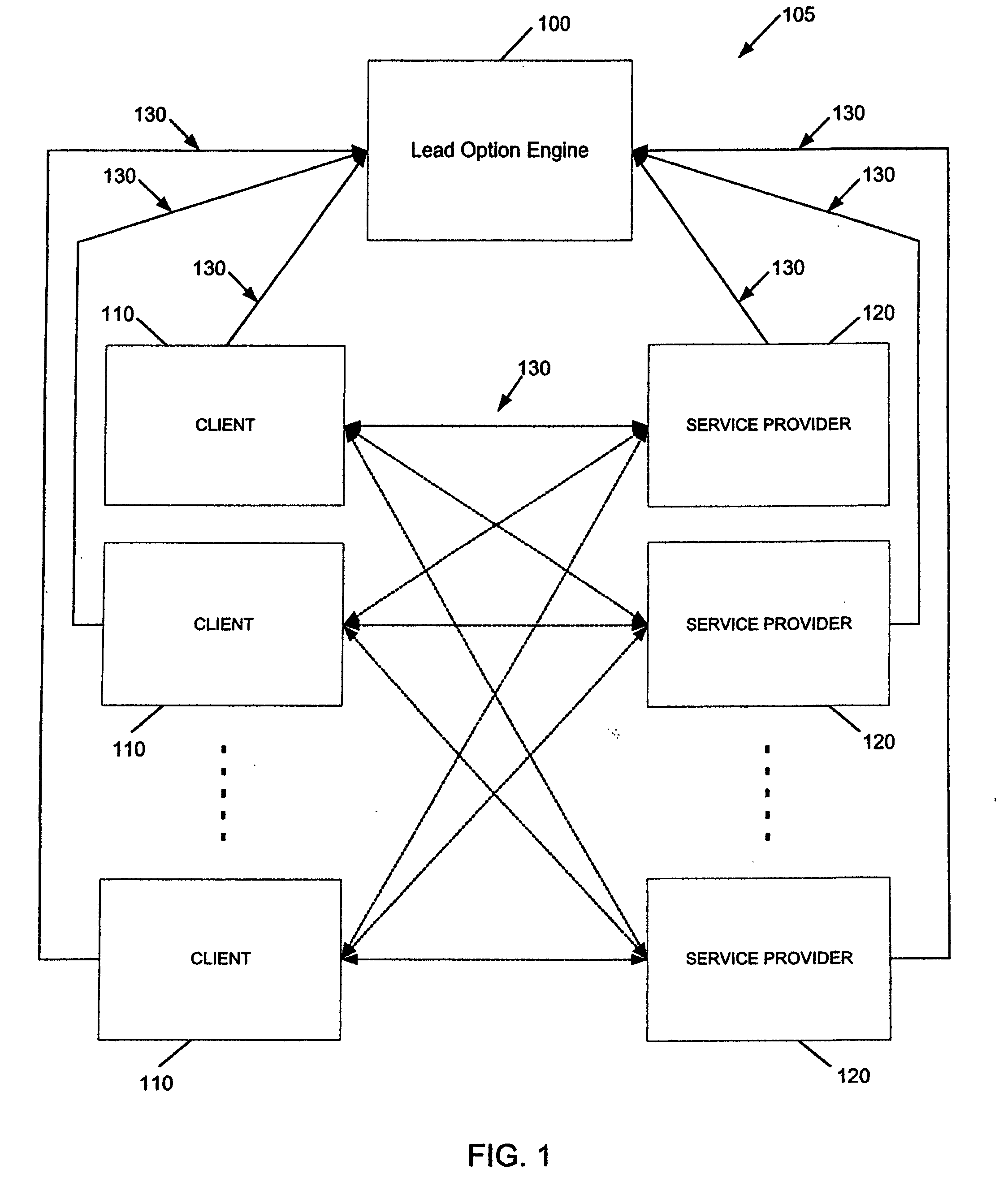 Systems, methods, and computer program products facilitating real-time transactions through the purchase of lead options