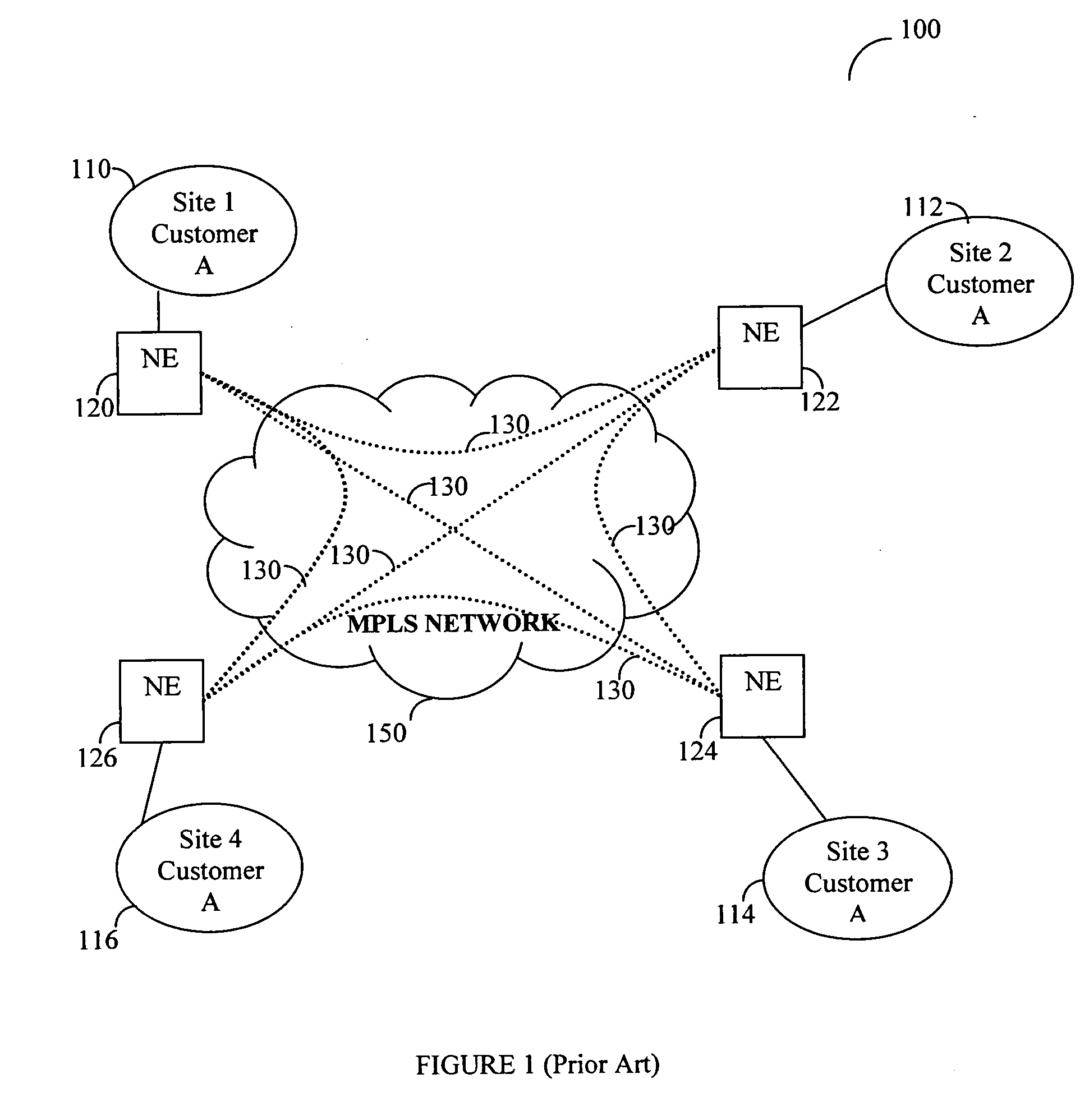 Method for providing efficient multipoint network services