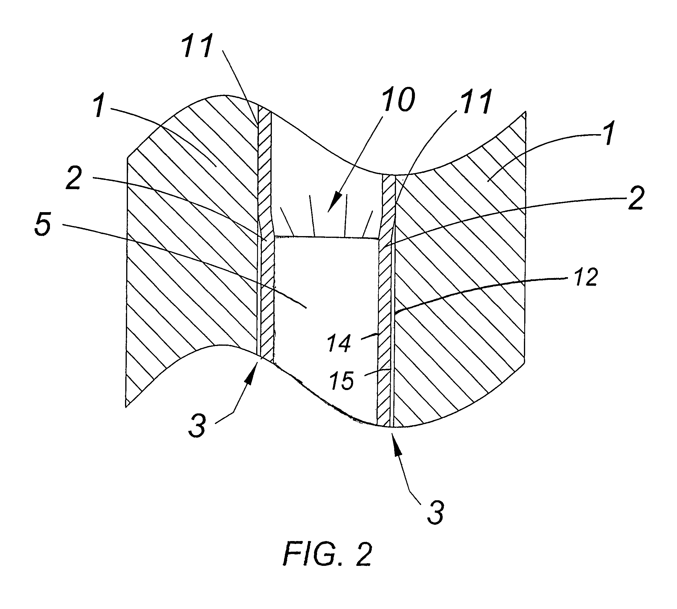 Method for explosive bonding of tubular metal liners