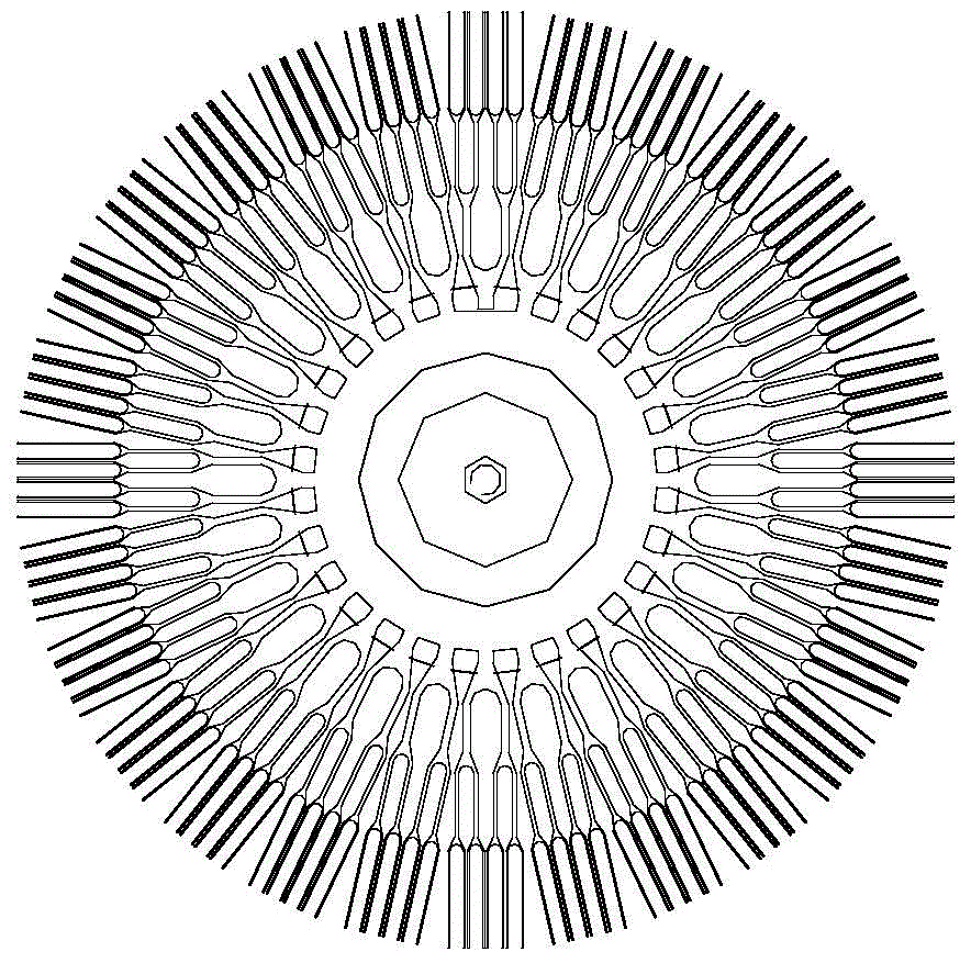 Motor with rotor cooled